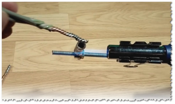 Самодельное приспособление для спайки скруток ⚡