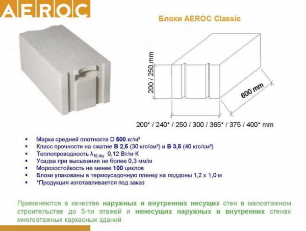 Какой газобетон лучше выбрать для строительства частного дома? Обзор производителей и характеристик их продукции +Отзывы